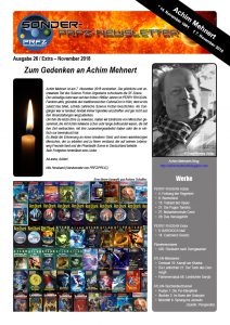 PRFZ Newsletter 26 Sonderausgabe