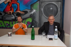 Hermann Ritter und Ben Calvin Hary